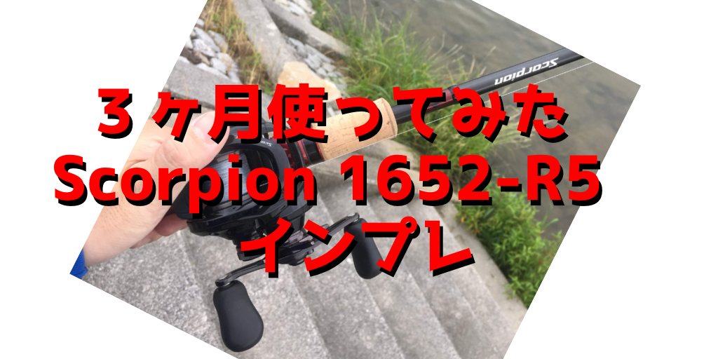 ３ヶ月使ってみた Scorpion 1652-R5 インプレ | Sinya Tyoukou.com